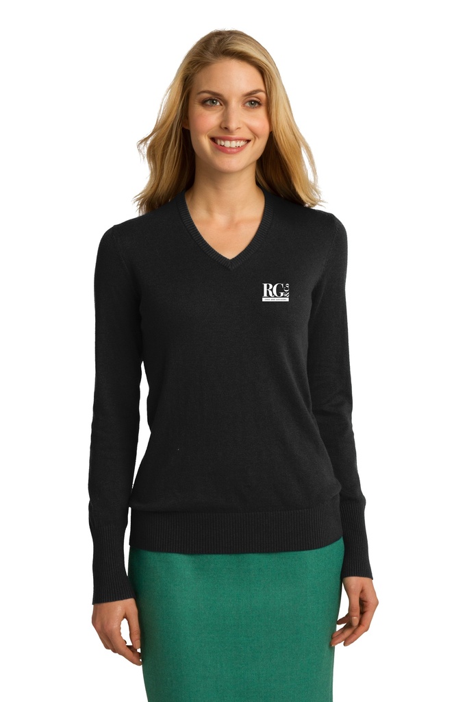 Port Authority Ladies V-Neck Sweater